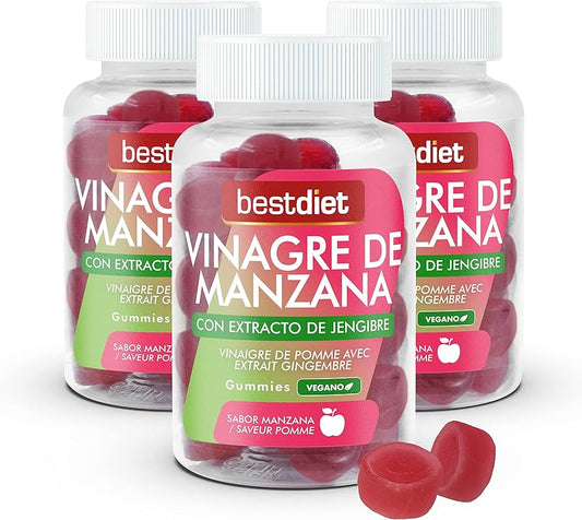 SUP Gummies de Vinagre de Manzana – Apoyo Digestivo y Energía Natural